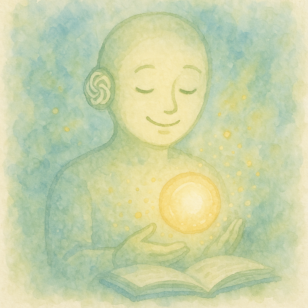 水彩画イラストChatGPT