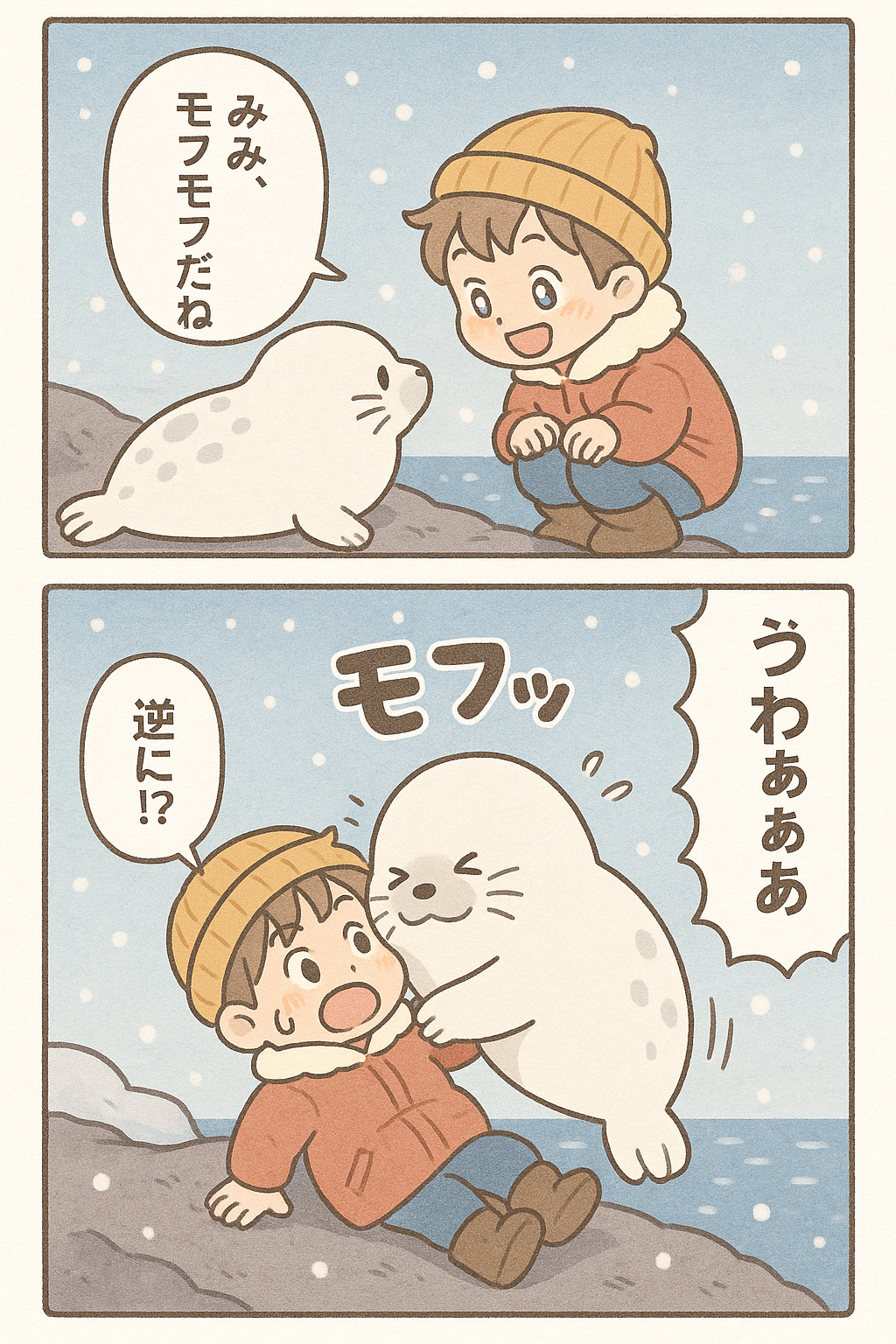 2コマ漫画
