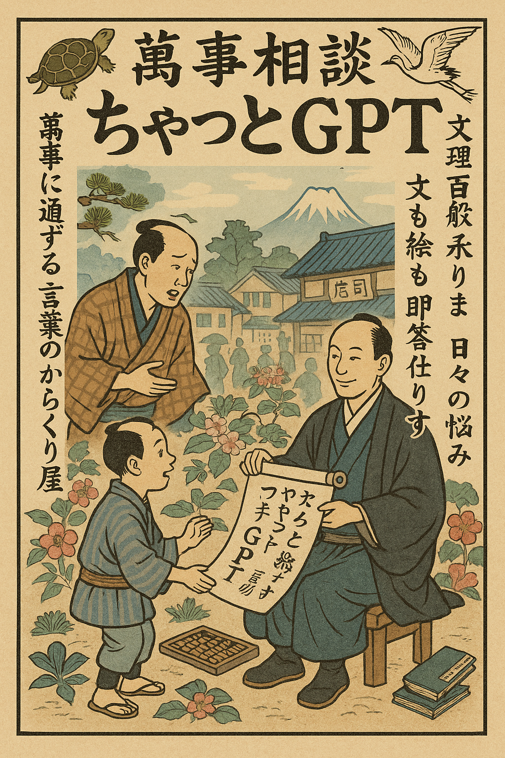 引札広告ChatGPT